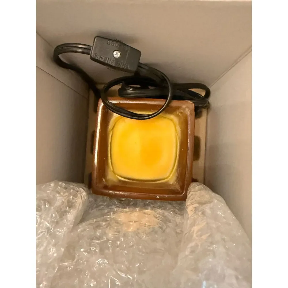 Scentsy Morning Grind Retired Coffee Grinder Wax Warmer w/ Original Box